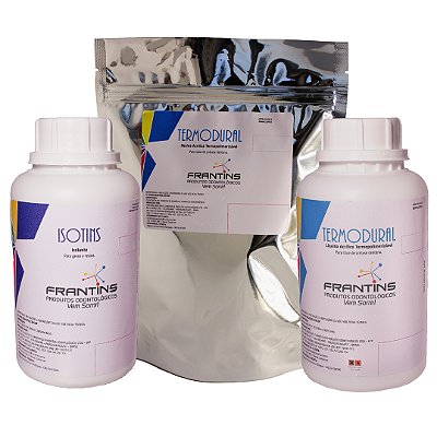 Kit Resina Termodural 450Gr (Resina+Liquido+Isolante)