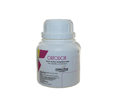 Resinas Acrílicas Ortodon Frantins – Incolor, Concentrada e Fluorescente | Autopolimerizável para Ortodontia