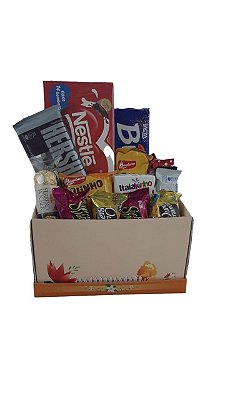 Cesta de Chocolates - Doçuras de Amor