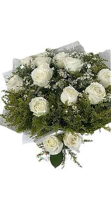 Buque de Rosas Brancas