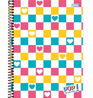 Caderno 10M Foroni Pop Collection