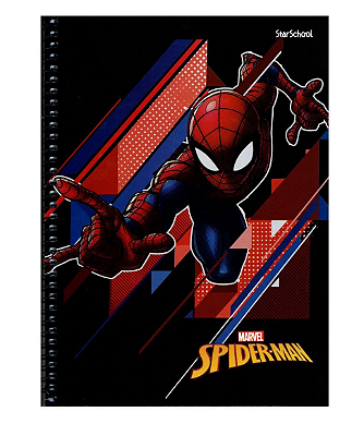 Caderno 10M Jandaia Marvel Spider-Man