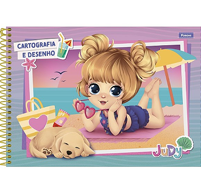 Caderno de Cartografia e Desenho Foroni Judy