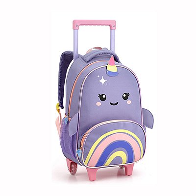 Mochila Seanite Zoop Animais Rodinha 13