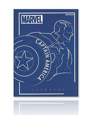 Caderno Brochura Grande Linguagem 1/1 Marvel StarSchool