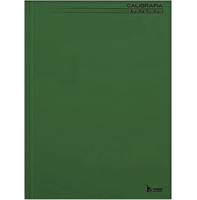 Caderno de Caligrafia Vertical Brochura Pequeno 96F 1/4 Tamoio