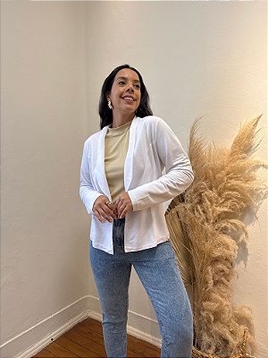 Blazer Branco Lunender - G