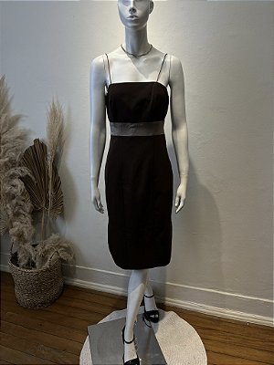 Vestido Vintage Marrom - M/G