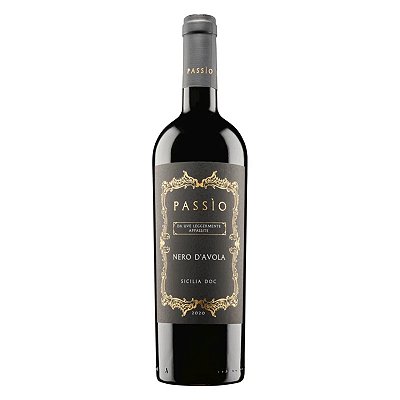 Vinho Passio Nero D’Avola Apassimento Sicilia DOC 2021