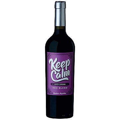 Vinho Keep Calm and Drink Red Blend 2022