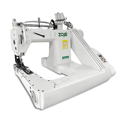 Máquina de Costura Industrial Fechadeira de braço de 2 agulhas,Marca ZOJE ZJ-927-PS-BD 3/16