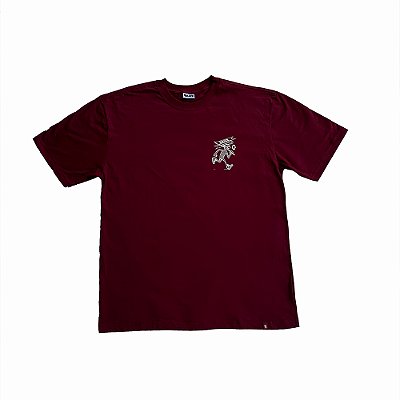 CAMISETA RUN BORDÔ