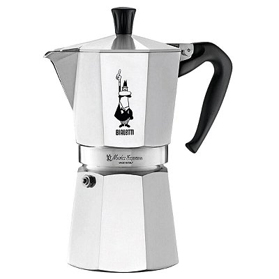 Cafeteira Italiana Bialetti Moka Express 9 Xícaras Alumínio Original Itália
