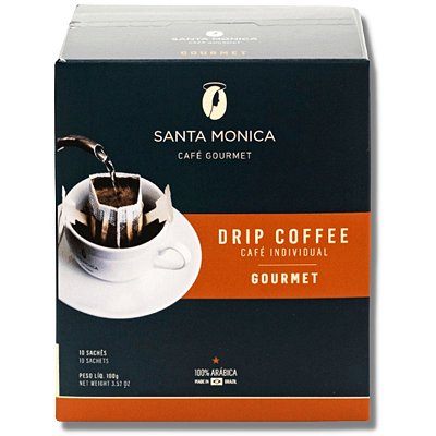 Café Drip Coffe Gourmet Santa Monica Display 10und Individual
