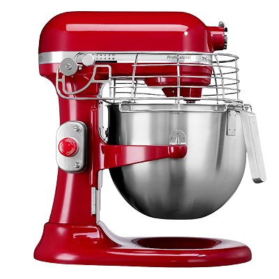 Batedeira KitchenAid Stand Mixer Planetária Profissional 7,6L Empire Red 220V