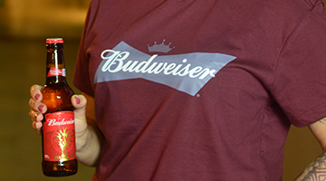 Camiseta budweiser