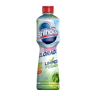 Detergente Clorado LAVANDA Brilholac 500mL