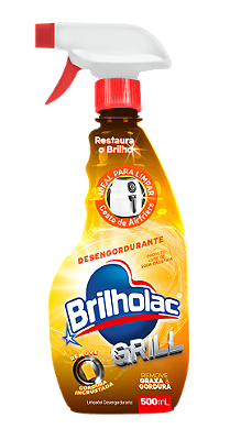 Limpador Desengordurante Brilholac GRILL 500mL