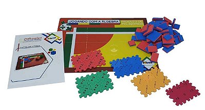 Jogo de Tabuleiro Jogando com Algebra MMP Brinquedo Infantil