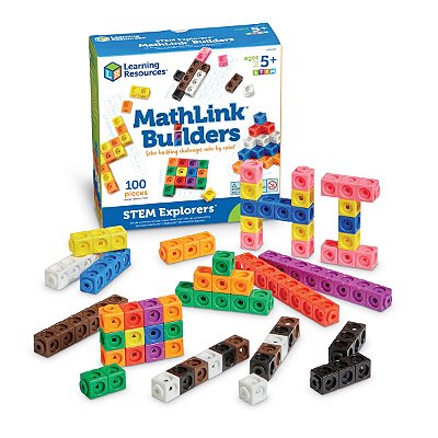 Cubos de Encaixe MathLink Cubes LER9294 Learning Resources