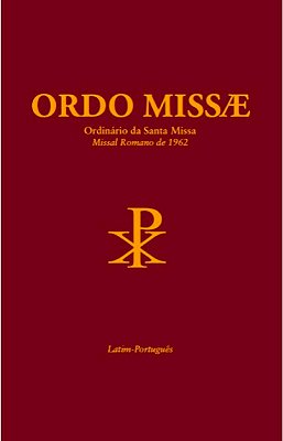 Livro Ordo Missae Ordinário da Santa Missa 1962 São Pio V