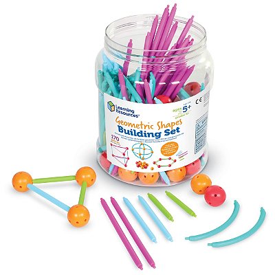 Kit Vertices Conectores Geometria Plana Espacial Ler 1776