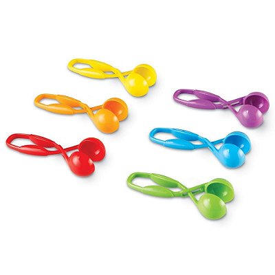 Pinça Bolinha Infantil 1Un Learning Resources LER 5963 Cores