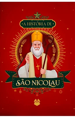 Livro A Historia De São Nicolau Editora Texugo Papai Noel