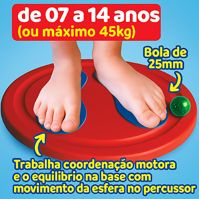 [Rascunho] Prancha Equilibrio Circulo Infantil Coordenação Motora Carimbras