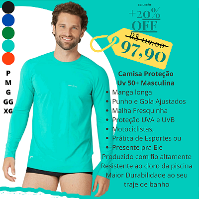 CAMISA UV MASCULINA