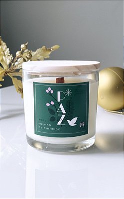 Vela Folhas de Pinheiro
