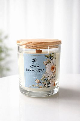 Vela Chá Branco