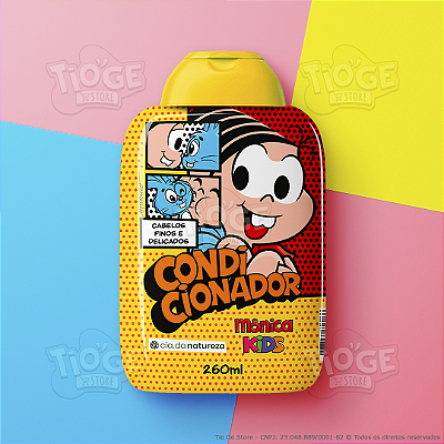 Condicionador Infantil Mônica Cabelos Finos e Delicados 260ml