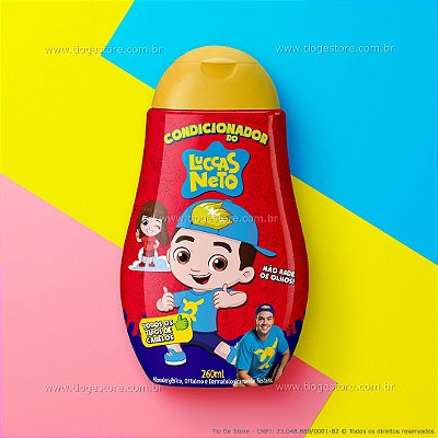 Gel Fixador Infantil Luccas Neto 250g - Destro