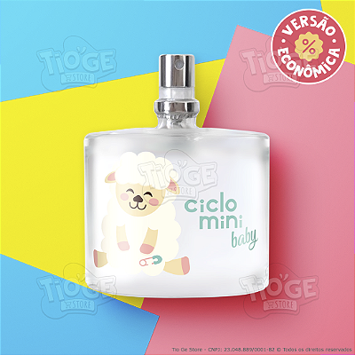 Perfume Bebê Infantil Beé Ciclo Mini Deo Colônia Baby 0 Meses [Versão Econômica] 100ml