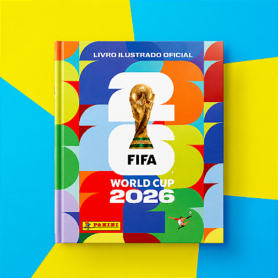 Álbum Capa Dura Livro Ilustrado Copa do Mundo 2026 FIFA WORLD CUP 1 Unid