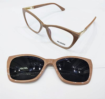 armação de oculos clipon feminino