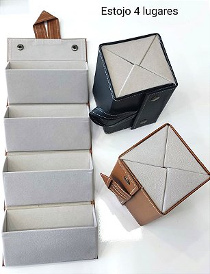 Porta óculos para 4 lugares