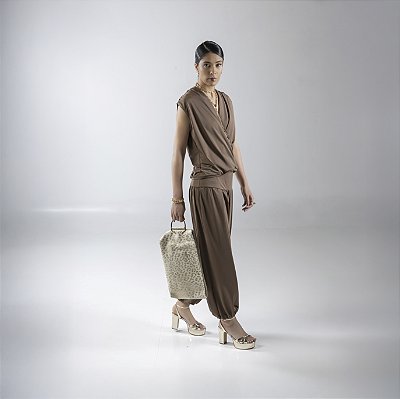 CLUTCH SAVANA DOURADA