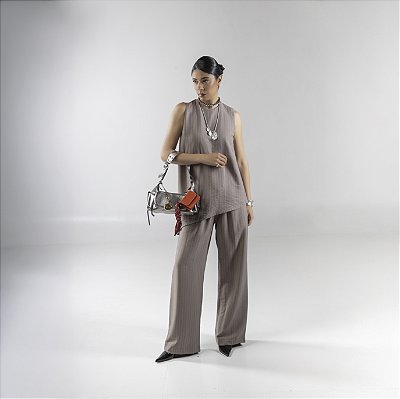 CALÇA PIJAMA RISCA DE GIZ