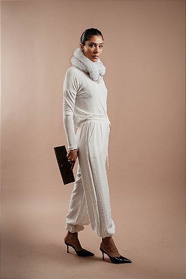 CALÇA OFF WHITE