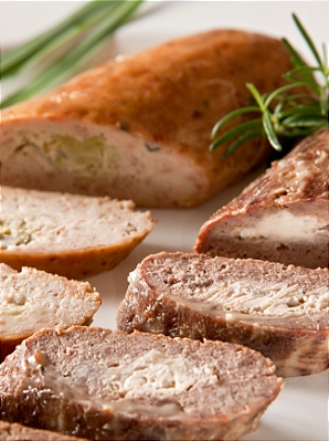 Bolo de Frango Recheado