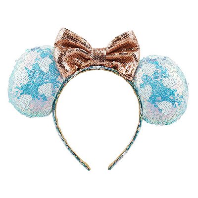 Tiara Minnie Sweet Hearts Azul & Rosê