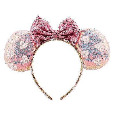 Tiara Minnie Sweet Hearts Rosa