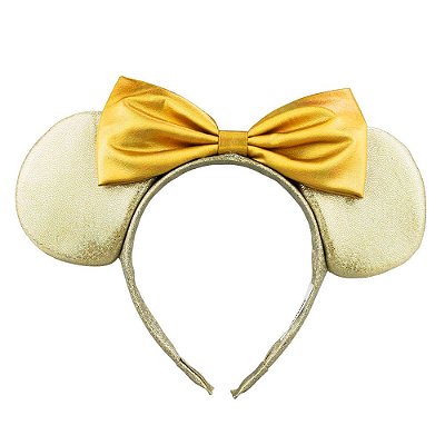 Tiara Minnie Dourada Glam