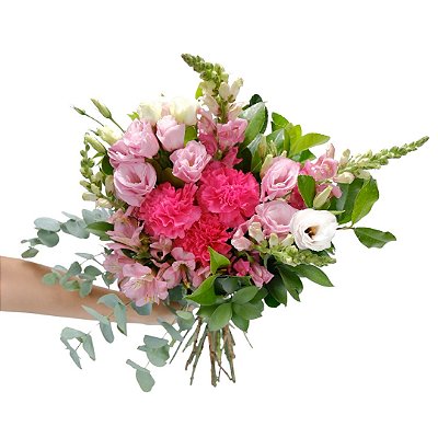 Buquê Tons de Rosa M