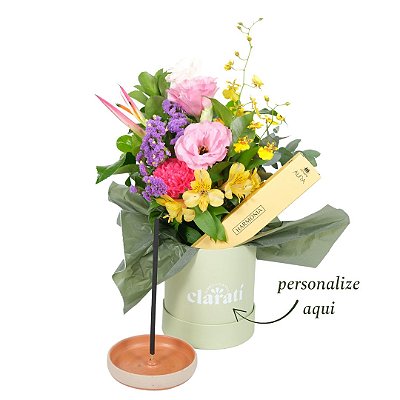 Kit Momento Zen (Incenso + Incensário)