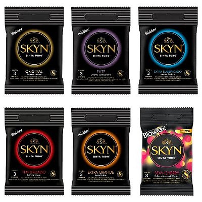 PRESERVATIVO SKYN BLOWTEX 3 UNIDADES