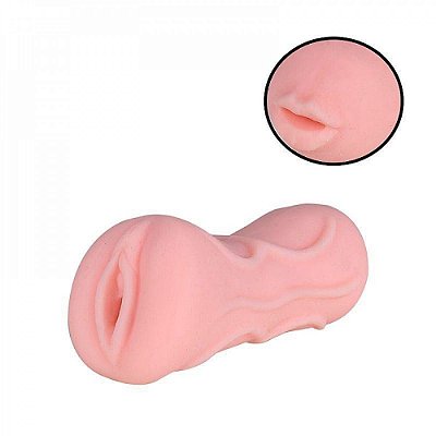 MASTURBADOR DUPLO CYBER SKIN VAGINA E BOCA