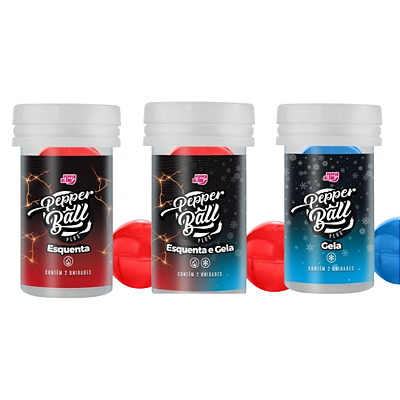 PEPPER BALL PLUS ESQUENTA ESFRIA 2un